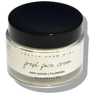 pretty farm girl anti-aging tallow face cream
