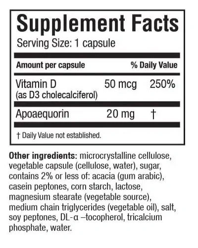 Prevage Supplement Facts