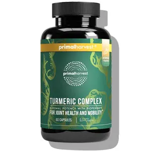complément alimentaire Primal Harvest Turmeric Complex