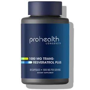 prohealth longevity trans-resveratrol