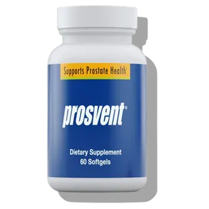 Prosvent – Natural Prostate Health Supplement (Saw Palmetto, Pygeum, Pumpkin Seed Oil)