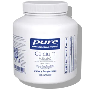 Citrato de calcio Pure Encapsulations