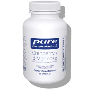 pure encapsulations cranberry/d-mannose
