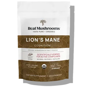 real mushrooms organic lion's mane powder