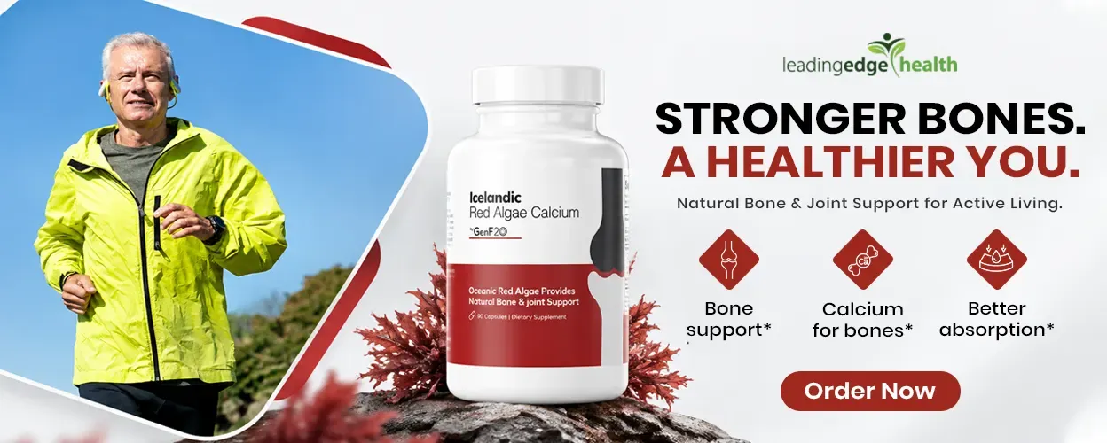 Calcium des algues rouges