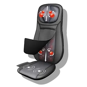 snailax shiatsu roller back massager