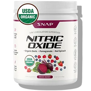 snap supplements nitric oxide organic beets