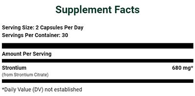 strontium-boost-Supplement-facts