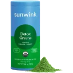 Avis sur Sunwink Detox Greens : Détox, dégonflement et plus encore