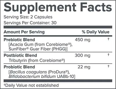 Bio Complete 3 Supplement Facts