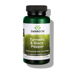 supplément de complexe de curcumine Swanson