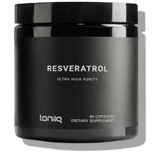 toniiq ultra high purity resveratrol capsules