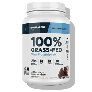 transparent labs 100% grass-fed whey protein isolate
