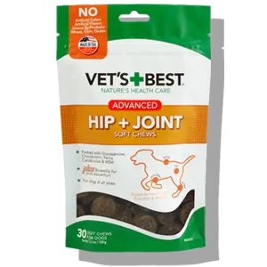 vet’s best glucosamine turmeric hip & joint soft chews