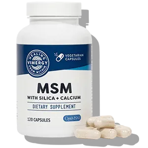 vimergy msm with silica + calcium capsules
