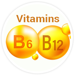 Vitamins B6 and B12