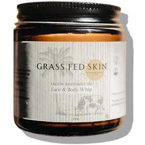 whipped tallow face & body cream by grassfed oil