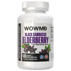 WOWMD Black Sambucus Elderberry Review: Is It a Safe Immune Booster?