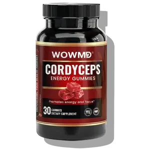 Gommes énergétiques au cordyceps WOWMD