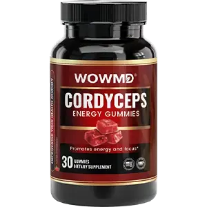 Gommes énergétiques au cordyceps WOWMD