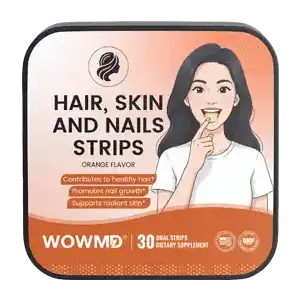 WOWMD Hair, Skin and Nails Strips