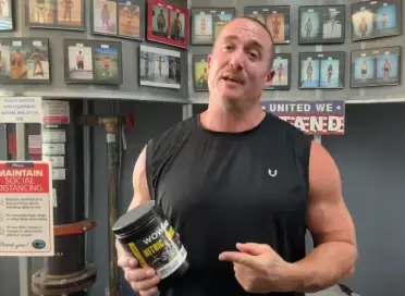 wowmd Nitric Shock Pre-Workout-Tester 2