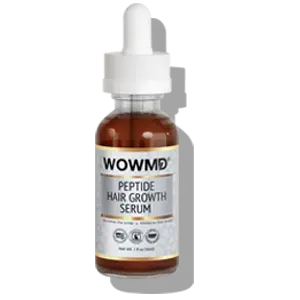 wowmd peptide hair growth serum