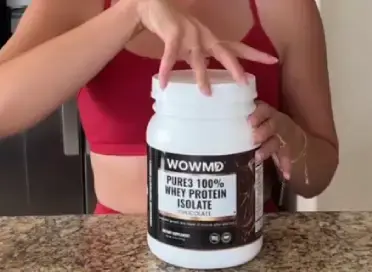 wowmd pure3 100% whey protein isolate tester 2