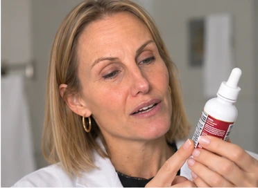 wowmd retinol and peptide face serum tester 3