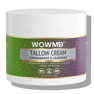 wowmd tallow cream lemongrass & lavender