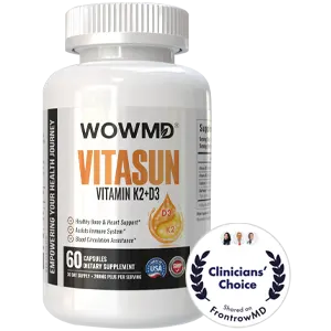 WOWMD VitaSun Vitamin K2+D3