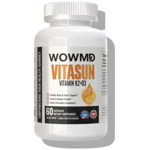 wowmd vitasun - vitamin k2+d3 formula