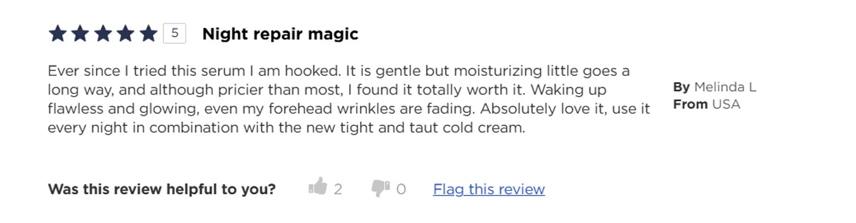 Wrinkle Repair Night Treatment™