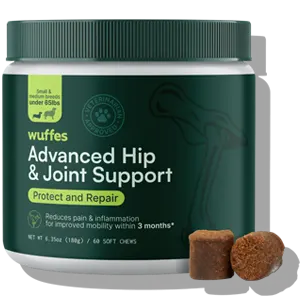 wuffes advanced dog hip and joint supplement